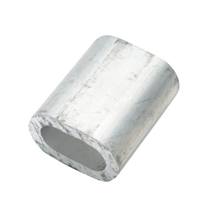Ferula/bucsa de presare din aluminiu pentru cablu troliu 13 mm, Cod: DISKU96 - Img 1