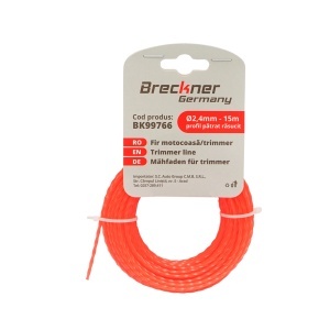 Fir patrat rasucit pentru motocoasa 2.4mmx15m Breckner Germany, BRECKNER GERMANY, BK99766 - Img 2