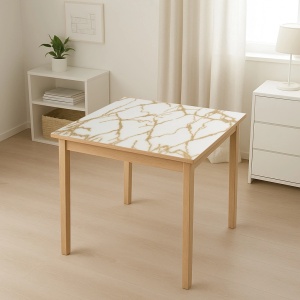 Folie protectie masa decorativa PVC siliconizat 100cm, grosime 1.2mm, model marmura 20m/rola Breckner Germany, BRECKNER GERMANY, DISUN19
