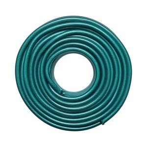 Furtun gradina PVC verde 1/2 inch (12.7mm), PN8 bar cu insertie textila impletita 50m/rola, BK80396 - Img 2