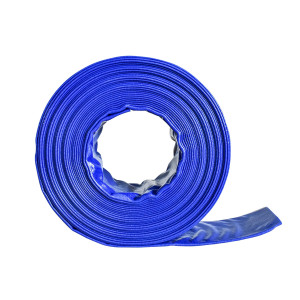 Furtun plat, siliconat pentru irigat din PVC 3 toli lungime 20m, Cod: BK90870, Brand: BRECKNER GERMANY - Img 4