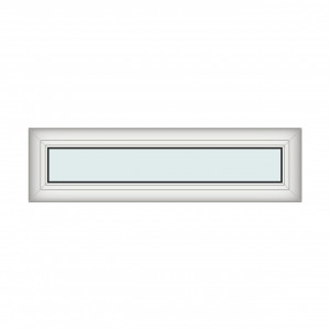 Iluminator 110x30cm, 1 canat, alb, fix, Klass, 7cm, 6 camere