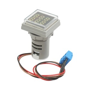 Indicator digital contor LED alb 0-999999, 220V/380V AC Ø 22mm Breckner Germany, BRECKNER GERMANY, BK76652 - Img 2