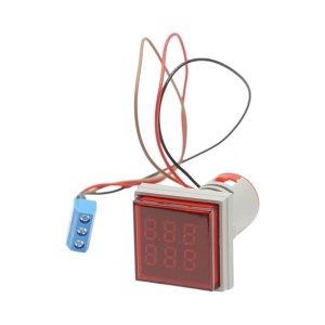 Indicator digital contor LED rosu 0-999999, 220V/380V AC Ø 22mm Breckner Germany, BRECKNER GERMANY, BK76651