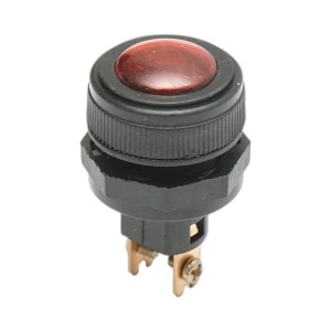 Indicator luminos rosu 12V/10A–24V/5A cu 2 pini universal, AUTOSPEED, DISRM52