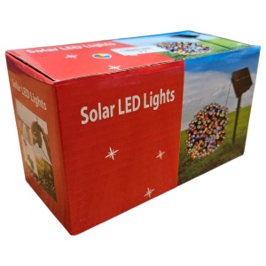 Instalație Solară Multicoloră 10 m – LED-uri de Exterior pentru Grădină și Terasă - Img 4