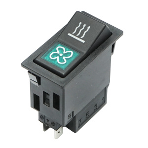 Intrerupator pentru incalzire si ventilatie universal, Cod: DISKX23 - Img 2
