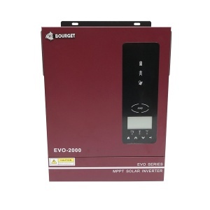 Invertor solar hibrid 1.6kW, 12V, MPPT 80A, monofazic, OFF-GRID, EVO-2000 Bourget, BOURGET, 93RG550