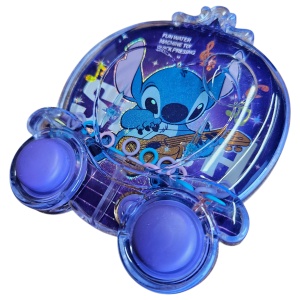 Joc cu Apă „Stitch” – Water Game cu Inele, Model Căruță, Violet