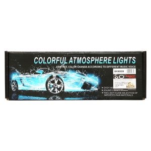 Kit lumini ambientale interior auto RGB LED 12V/6A cu telecomanda, Cod: BK80028, Brand: BRECKNER GERMANY - Img 7