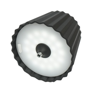 Lampa de masa LED 3W reincarcabila, 3.7V 1800mAh, USB 5V 1A, negru, Cod: BK69924, Brand: BRECKNER GERMANY - Img 3