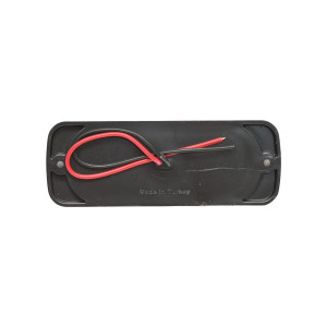 Lampa gabarit laterala LED rosu 115mm 12-24V, Cod: BK69533, Brand: BRECKNER GERMANY - Img 2