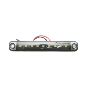 Lampa gabarit laterala slim LED 12-24V alb fumuriu 100x15x10mm FR0176 , Cod: BK98688, BRECKNER GERMANY