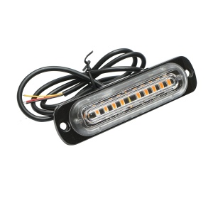 Lampa gabarit LED 12-24V, 10W, galben, 10 LED-uri 110x30x10mm, Cod: BK79850 - Img 3