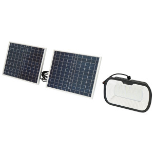 Lampa LED, 126x0.5W, cu panou solar, 25W si baterie 7V/10Ah, Cod: BK69236 Echivalență: DISDW80, Breckner Germany - Img 3
