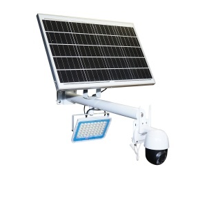 Lampa LED 200W cu panou solar 50W si camera supraveghere WIFI , Cod: BK69683,Brand: BRECKNER GERMANY - Img 3