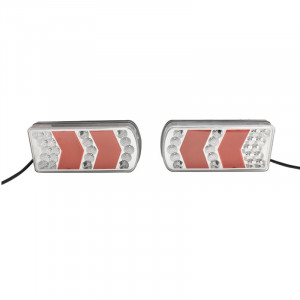 Lampa remorca LED set 2 bucati 228x106x40mm, Cod: BK69019, Echivalență: DISNZ40, Breckner Germany BK69019