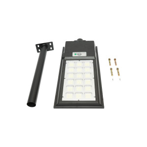 Lampa solara LED, iluminat stradal 150W, 6500K, IP65, cu panou solar, senzor de miscare si prindere pe stalp, Cod: BK69675 Echivalență: DISLG34, Breckner Germany - Img 3