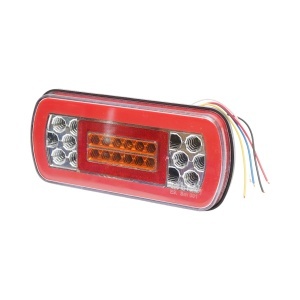 Lampa stop spate LED 12V dreptunghiulara 230x105x55mm , Cod: BK98662, Breckner Germania - Img 2