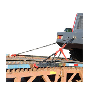 Lant ancorare pentru utilaje grele cu dispozitiv de tensionare pe clichet, greutate suportata 4T, lungime lant 6m, grosime zala fi 8mm, Cod: BK92731,Brand: BRECKNER GERMANY - Img 2
