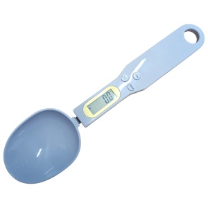 Lingură cu Cântar – Display LCD, Funcție TARE, 1g–500g, Ideală pentru Bucătărie - alba