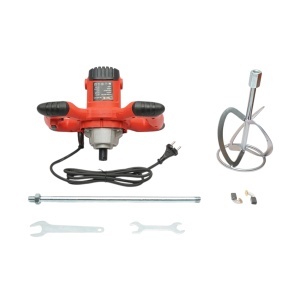 Malaxor electric cu amestecator 1400W, 220V, 6 trepte viteza 0-800rpm, paleta 120mm, M14 pentru adeziv, vopsea, mortar THOR, THOR, DISPG90 - Img 2