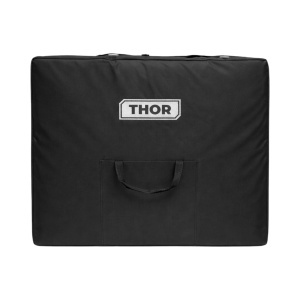 Masa de masaj pliabila portabila 2 zone, cadru lemn, spuma 5cm, inaltime 55-76cm, piele ecologica rosu burgundy 60x213cm THOR, THOR, 40TH431 - Img 13