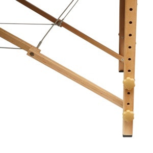 Masa de masaj pliabila portabila 2 zone, cadru lemn, spuma 5cm, inaltime 55-76cm, piele ecologica neagra 60x213cm THOR, THOR, 40TH433 - Img 10