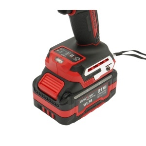 Masina de gaurit si insurubat cu percutie 1000W, 2 acumulatori 21V, 4Ah Li-ion, LED, Brushless, 180Nm, mandrina 13mm, 0-500/2000rpm, maner antivibratie Breckner Germany, DISWL48 - Img 13