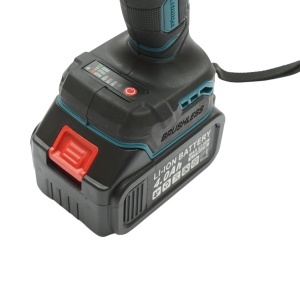 Masina de gaurit si insurubat cu percutie, 2 acumulatori 21V, 4Ah Li-ion, LED, brushless, 65Nm, mandrina 13mm, 0-400/1400rpm Breckner Germany, BRECKNER GERMANY, DISUT01 - Img 13