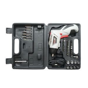 Masina de gaurit si insurubat electrica cu acumulator 4.2V 1300mAh cu 2 accesorii, Cod: DISEU53, Brand: JOUSTMAX - Img 4