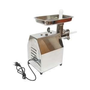 Masina de tocat carne electrica inox 1600W, 220V, capacitate 150 kg/h, adaptor carnati, 1 sita si 1 cutit incluse 380x210x415mm, DISVG63 - Img 5