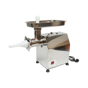 Masina de tocat carne electrica inox 2000W, 220V, capacitate 250 kg/h, adaptor carnati, 1 sita si 1 cutit incluse 410x240x450mm, DISVG64