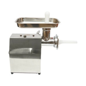 Masina de tocat carne electrica inox 850W, 220V, capacitate 150 kg/h, adaptor carnati, 2 site si 2 cutite incluse 380x210x415mm, DISGN80 - Img 6