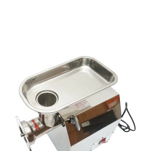 Masina de tocat carne electrica inox + otel 1200W, 220V, capacitate 100 kg/h, adaptor carnati, 1 sita si 1 cutit incluse 340x185x365mm, DISVG62 - Img 8
