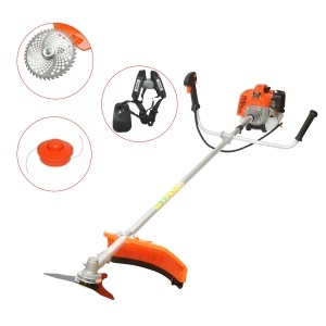 Motocoasa pe benzina 3.4CP, 2T 43cc, turatie 7500rpm, disct 3T/40T, tambur fir, kit accesorii incluse THOR, THOR, 40TH352