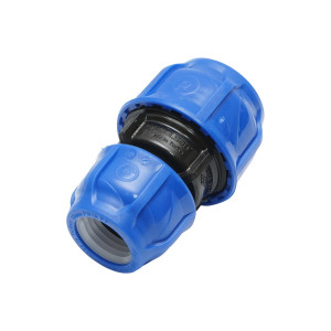 Mufa reductie compresiune cu filet interior D40x32mm, PN16 pentru sisteme de irigatii, Cod: DISLV66, Poelsan - Img 2