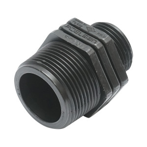 Niplu, reductie, cu filet exterior, D1 1/4x1 toll, PN10, pentru sisteme de irigatii, Cod: DISLV26, Poelsan - Img 2