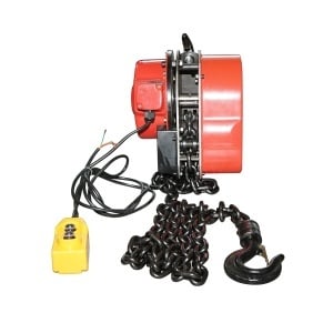 Palan electric otel 380V, 500W cu lant 3m, sarcina maxima 2000kg, carlig cu siguranta 3T Breckner Germany , Cod: BK76115 - Img 3