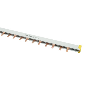 Pieptene, busbar monofazic 1m, 2P, 63A pentru alimentare sigurante automate, Cod: BK78992,Brand: BRECKNER GERMANY - Img 3