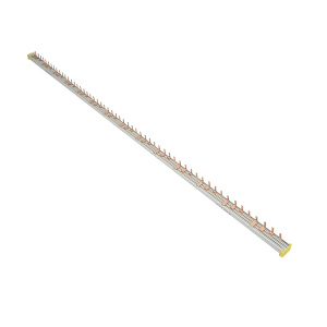 Pieptene, busbar trifazat 1m, 4P, 63A pentru alimentare sigurante automate, Cod: BK78993, Brand: BRECKNER GERMANY - Img 3