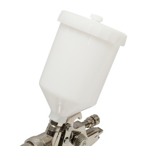 Pistol de vopsit cu aer comprimat 600ml, duza 2mm, debit 300ml/min, presiune max. 4 bar, Cod: BK76134 - Img 6