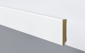 Plinta Mdf, alba, 240 x 1.4 x 8 cm, L201, Egger - Img 2