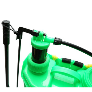 Pompa de stropit vermorel, 2 in 1 manuala si electrica, rezervor 16L, baterie 12V 8Ah, debit 3.1 l/min, Cod: BK88689 Echivalență: DISBE37, Breckner Germany - Img 8