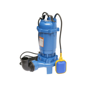 Pompa drenaj, apa murdara submersibila, cu flotor si tocator, 750W, 250L/min, H7m, 220V, WQCD7-8-0.75F, Cod: BK69739, Echivalență: DISLH76, Breckner Germany - Img 1