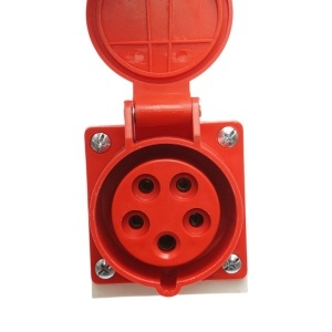 Priza industriala aparenta trifazica 16A, 380V, IP44, 6H , Cod: DISMR10, : BRECKNER GERMANIA - Img 5