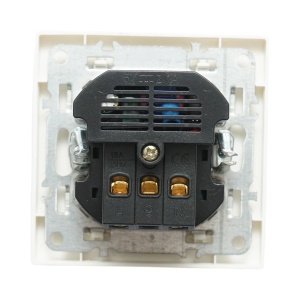 Priza schuko alba incastrata 220V, 16A, 2xUSB A+C 5V 2.1A, ABS 80x80mm, DISRP29 - Img 3