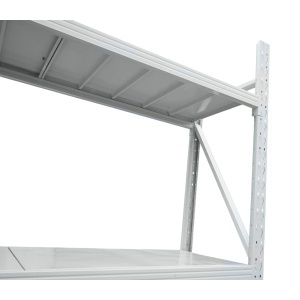 Raft metalic depozitare 5 nivele 200x60x250cm, 300 kg/polita, gri Breckner Germany, Breckner Germany, DISAY24 - Img 8