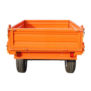 Remorca 1.5T basculabila cu instalatie electrica o singura osie si anvelope 185R14,Cod: 40TH217, Brand: THOR - Img 2