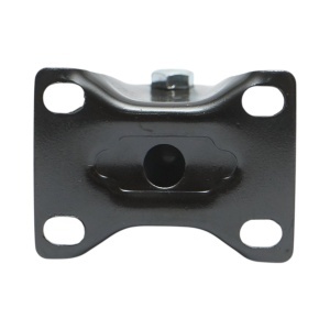 Roata fixa 42x21mm fara frana, PVC negru, placa otel 60x43mm 30kg, DISVG04 - Img 7